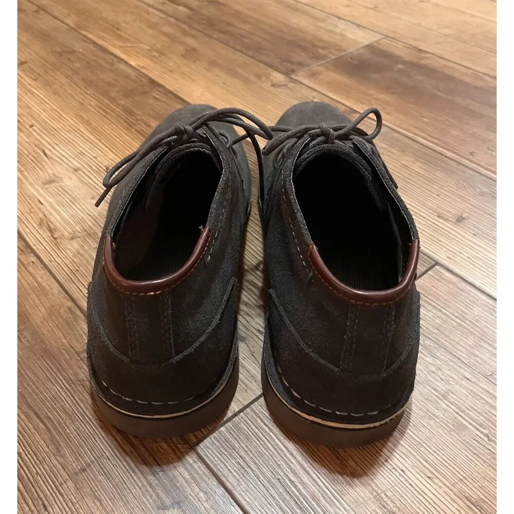 KENNETH COLE Reaction Desert Wind Suede Chukka Boots Men's Size 11.5M Gray